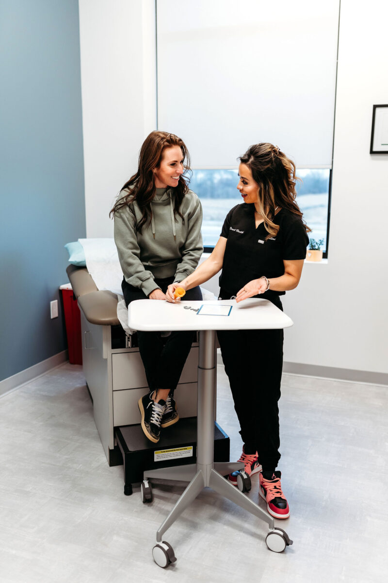 Lexi in a patient consult