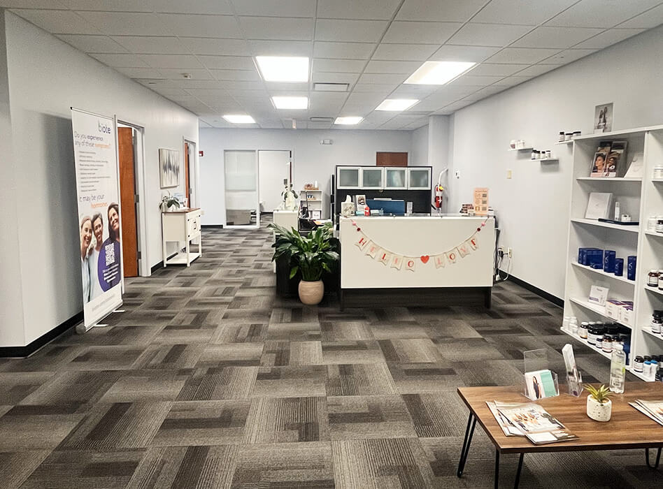 Lobby area of Yoo Direct Health Greenwood